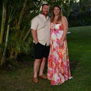 Baltic Born XL Floral Maxi Dress - Pink and Orange